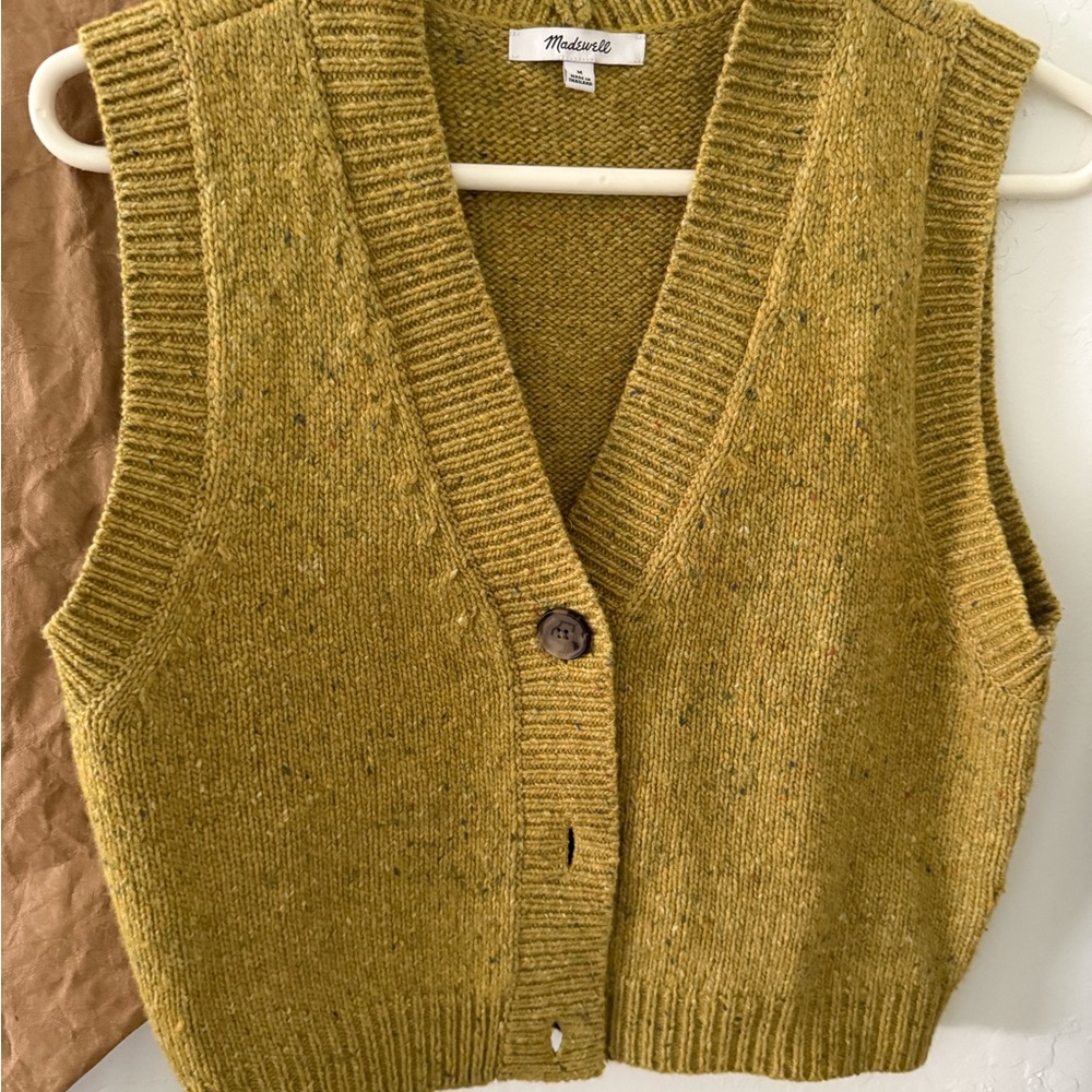 Madewell Sweater Vest M